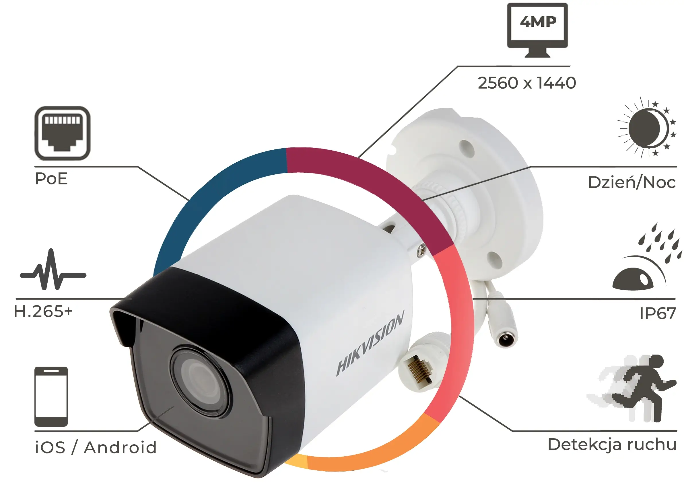 Hikvision DS-2CD1041G0-I/PL (2.8mm)